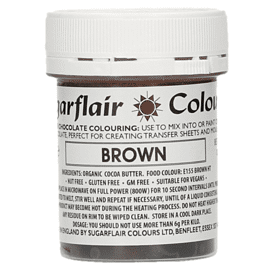 chocolate colour - brown 